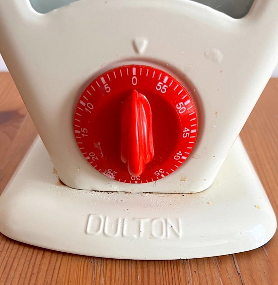 Dulton 100-090 cream colored kitchen scale, Kitchen accessories, Metal, Creme, Vintage (photo 10 of 10)