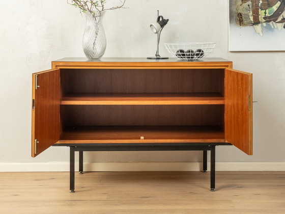 Image 1 of Sideboard aus den 1950er Jahren, schwarz-weiß