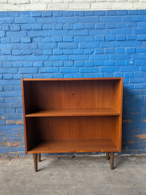 Vintage Danish teak bookcase 1960s