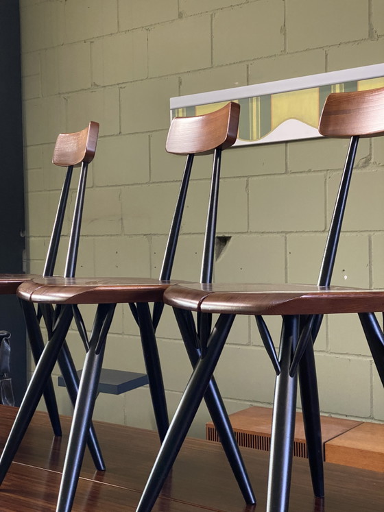 Grupo de asientos Artek modelo Pirkka de Ilmari Tapiovaara – Conjuntos de comedor, Wood (photo 12 of 15)
