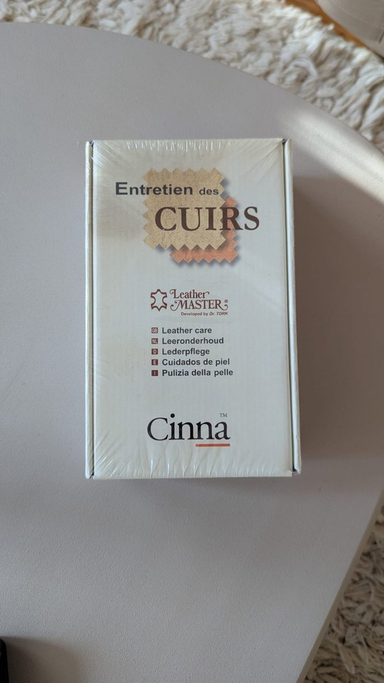 Image 1 of Iconische SAPARELLA-bank van Michel Ducaroy – CINNA – Leer – 5 modules