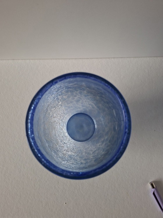 Vaso MCM Norvegese cristallo ghiacciato, Vasi, Vetro, Blu (foto 2 di 5)