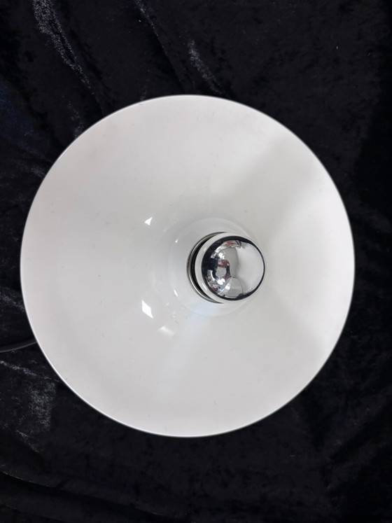 Lampada a disco Vintage Les Arcs - Metallo bianco, Applique (foto 7 di 10)