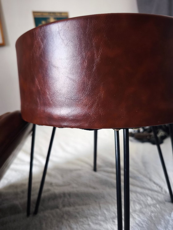 Image 1 of Tavolino/sgabello/comodino vintage anni '90 in stile retrò