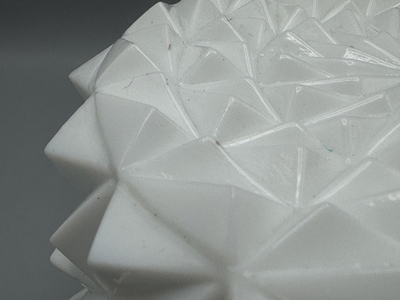 Image 1 of Stylish mid-century corodex ceiling lamp with a sculptural structure