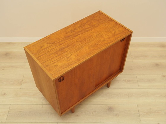Image 1 of Teakholzschrank, dänisches Design, 1970er Jahre, hergestellt in Dänemark