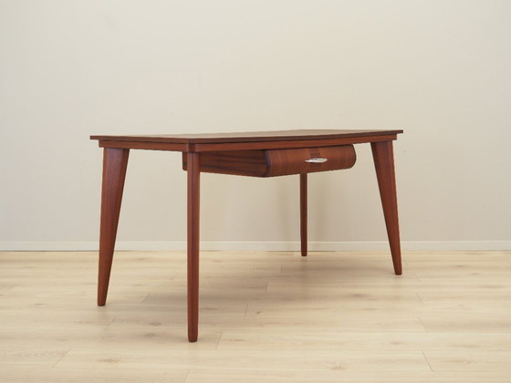 Image 1 of Schreibtisch aus Eiche, italienisches Design, 1970er Jahre, Produktion: Italien