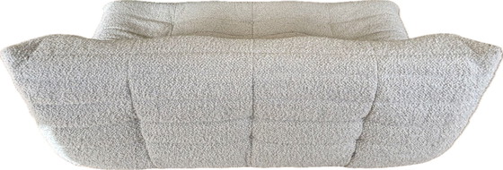 Image 1 of Ligne Roset Togo 3 Seater Sofa Bouclé Fabric Chalk White