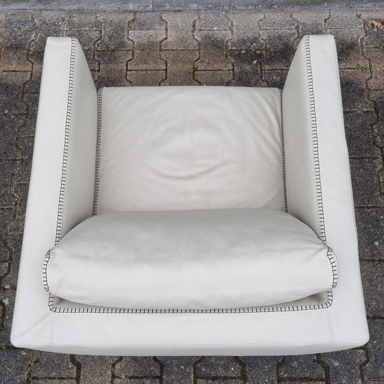 Image 1 of Sillón B&B Italia RAY de cuero diseño Antonio Citterio