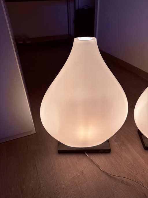 Verkaufe meine zwei wunderschönen Designlampen von Roberto Tenace.  - Die Lampen sind aus hochwertigem Kunststoff gefertigt und 