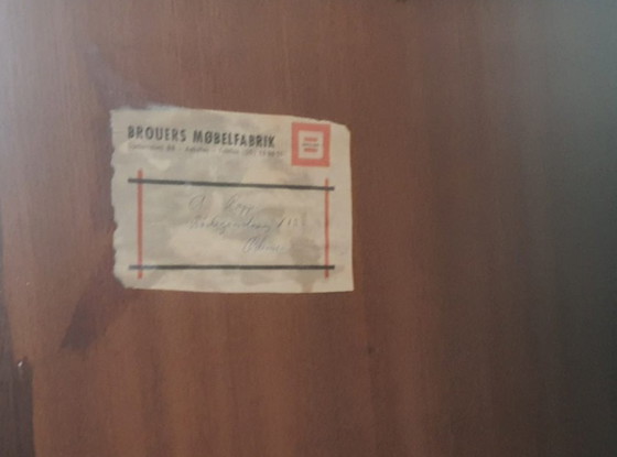 Image 1 of Gran estantería alta danesa en palisandro de Erik Brouer para Mobelfabrik de Brouer.