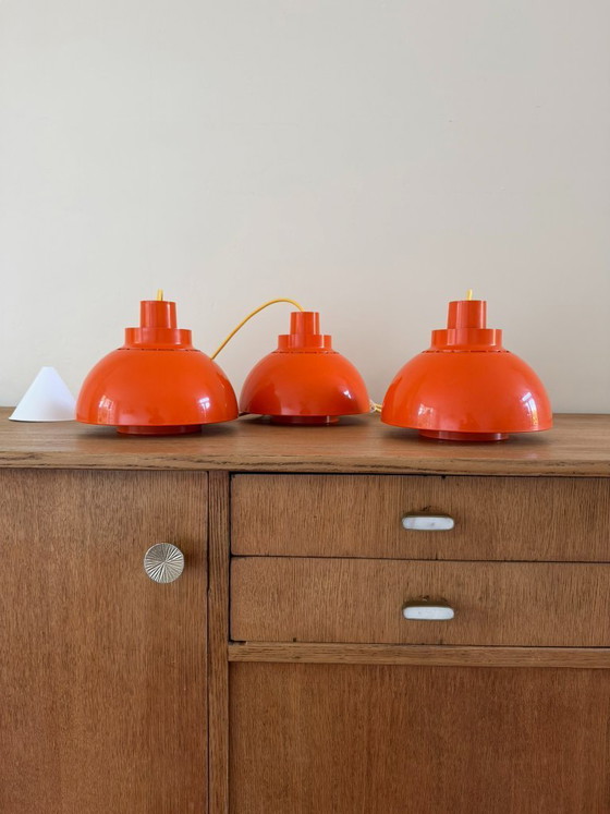 Image 1 of Vintage Nordisk Solar Minisol hanglampen - Space age lampen - Deens design