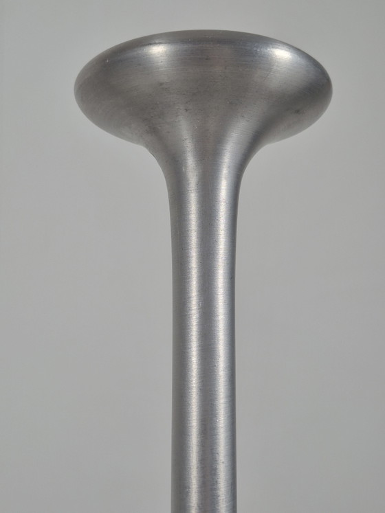 Pair of vintage postmodern Candle holders Ikea Kägla Carl Öjerstam – Aluminium (photo 7 of 15)