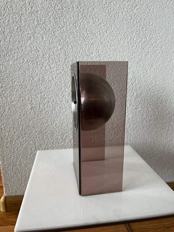 Image 1 of Vintage perspex tafelklok 
