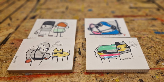 Image 1 of Dibujos originales Hamelink : Buddies