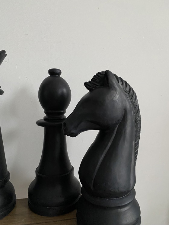 Image 1 of Big arty chess peaces - hone deco - hip