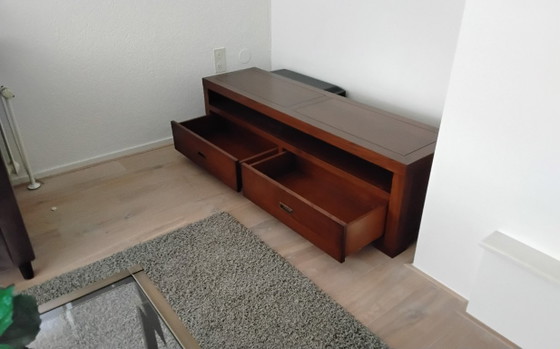 TV furniture Dias Oak – Wood, Brass (photo 4 of 5)