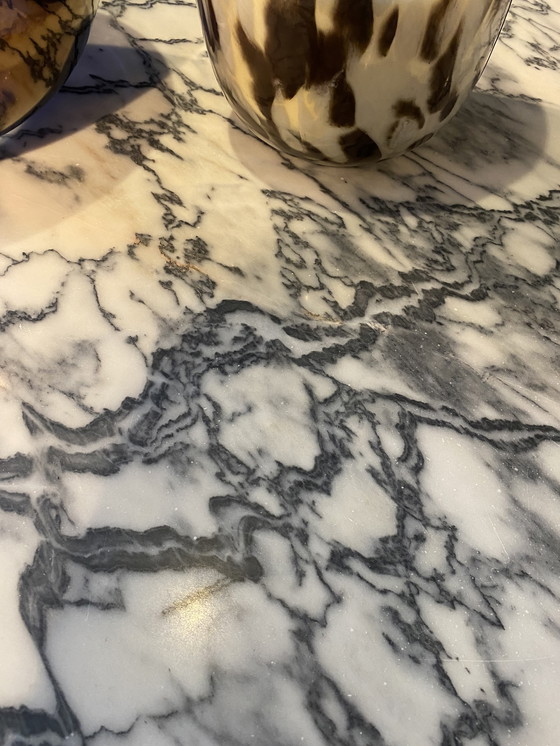 Image 1 of Marble Italian dining table from the 1980s