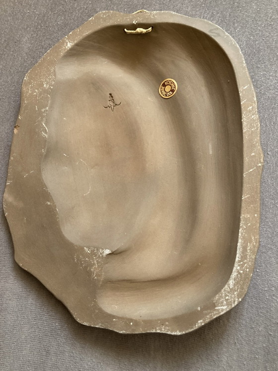Maschera da Parete in Ceramica Maiolica Rilievo Murale – Jaksch, Decorazioni murali (photo 2 of 8)