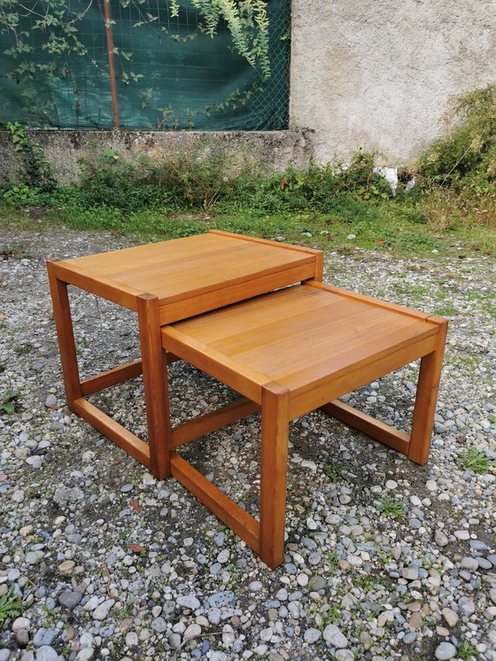 Image 1 of Paar skandinavischer Nachttische