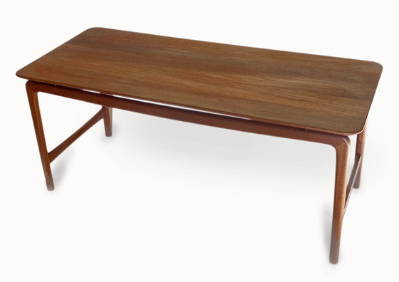 Image 1 of France & Daverkosen Coffee Table In Teak, Peter Hvidt & Orla Mølgaard Nielsen