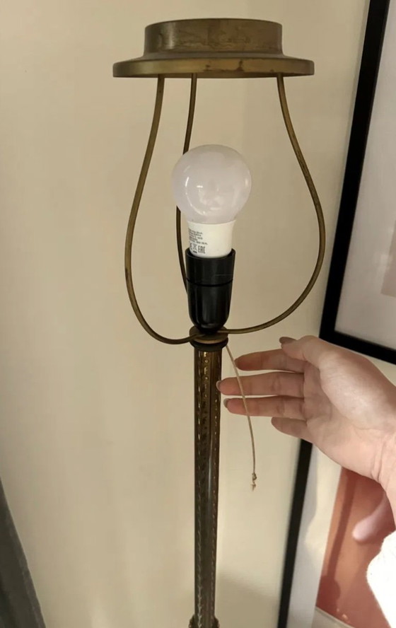 Image 1 of Vintage vloerlamp met mooie details