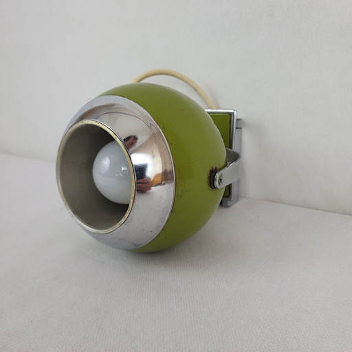 Vintage Eyeball Spaceage wall lamp 1960-70