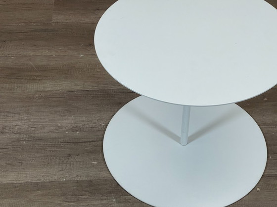 Tavolino Cappellini Gong – Bianco | Giulio Cappellini – Tavolini, Metal (photo 2 of 5)