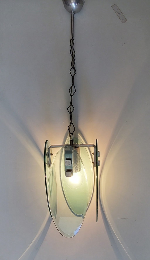 Suspension italienne Fontana Arte des années 1970