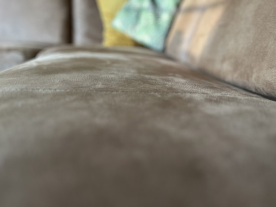 Image 1 of Elegante taupe hoekbank – uitstekende staat