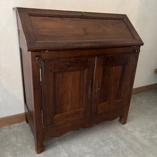 Secrétaire dépliante en bois
