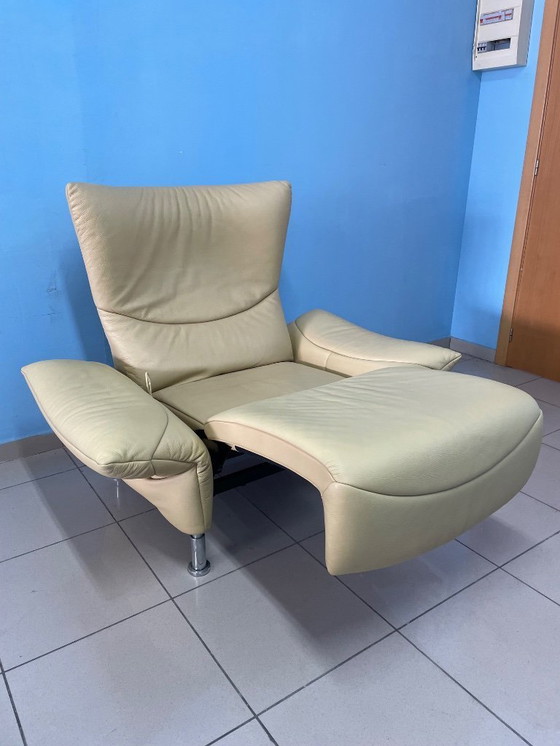 Image 1 of de Sede DS-145 Lounge Chairs (Pair) – Swiss Design Classics in Soft Leather