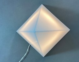 harco loor pyramide lamp – Table lamps, Plexiglass (photo 4 of 7)