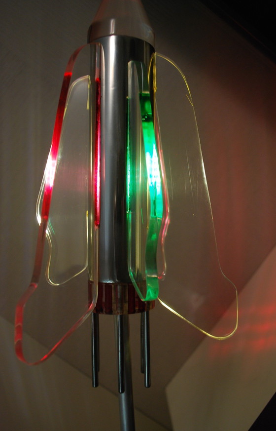 Image 1 of Space-Age Rocket Lamp