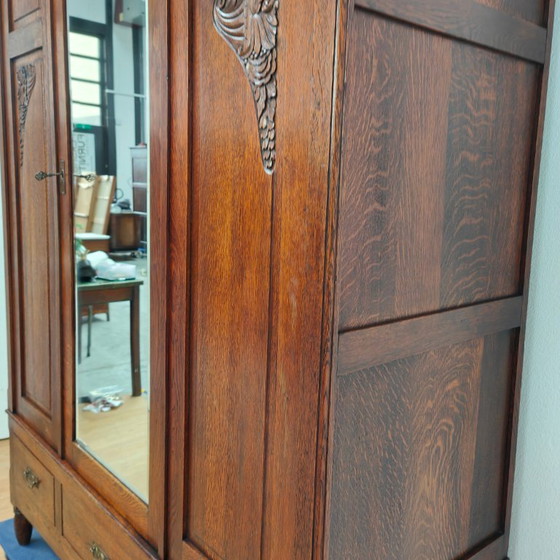 Image 1 of Vintage Antique wardrobe closet detachable wardrobe