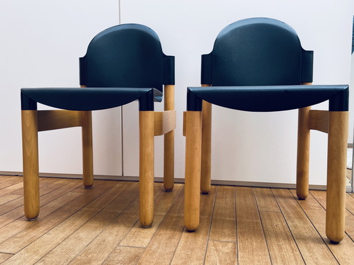 2x Thonet Flex Stoelen