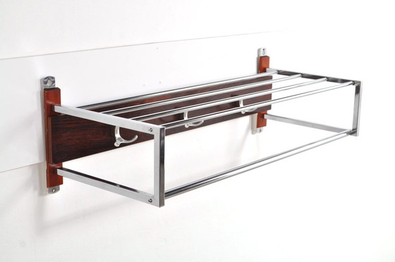 Image 1 of Porte-manteau chromé vintage, années 1960