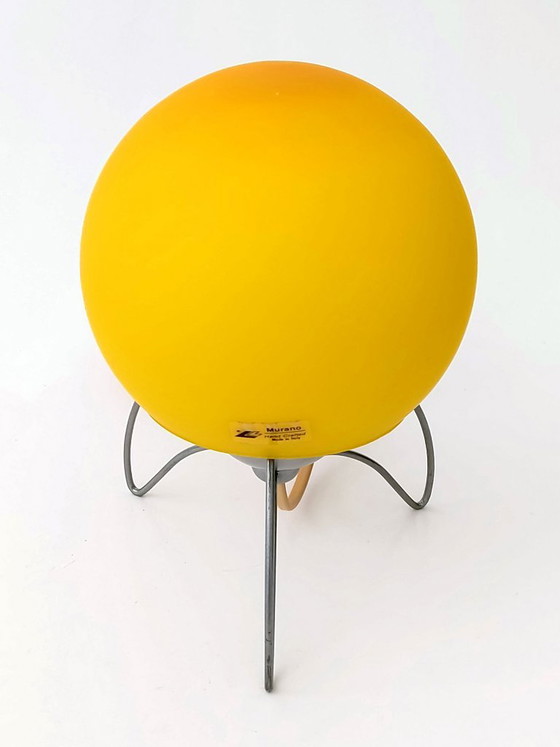 Tischlampe Set Stativ "Isotta", Murano Italy – Tischlampen, Metal, Vintage (photo 12 of 24)