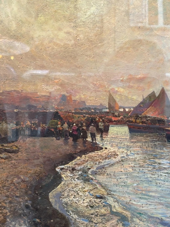 Seascape Oil Painting on Board by Fausto Pratella, 1950s – Paintings & Drawings (photo 12 of 15)