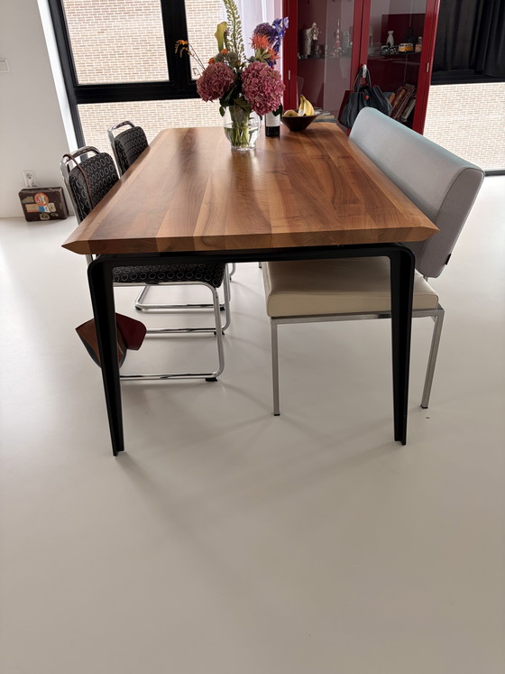 Ligne Roset Dining Table Odessa Walnut Top 180 x 98 cm. – Wood (photo 2 of 5)