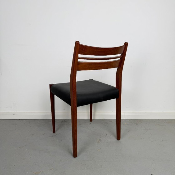 Image 1 of 2x wunderschöne Teak Esszimmerstühle, 1960er