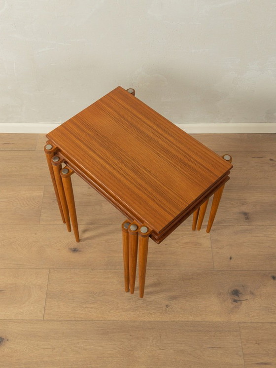 Image 1 of 1960s nesting tables, Opal Möbel, Vintage