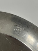 Vassoio in peltro dello scultore e designer danese Just Andersen