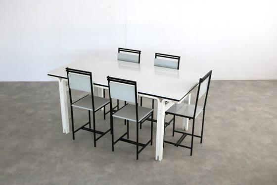 Image 1 of 5x chaises de salle à manger vintage