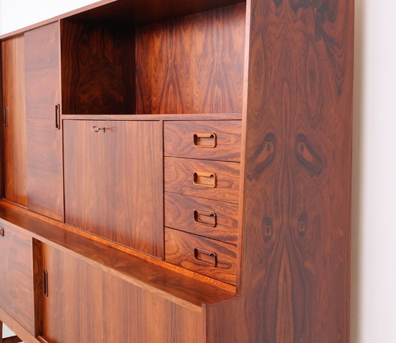 Image 1 of Vintage Dutch design buffet cabinet with asymmetrical layout, 1960s