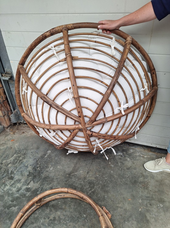 Loungestoel Papasan – Fauteuils, Bamboo, Cotton (photo 5 of 6)