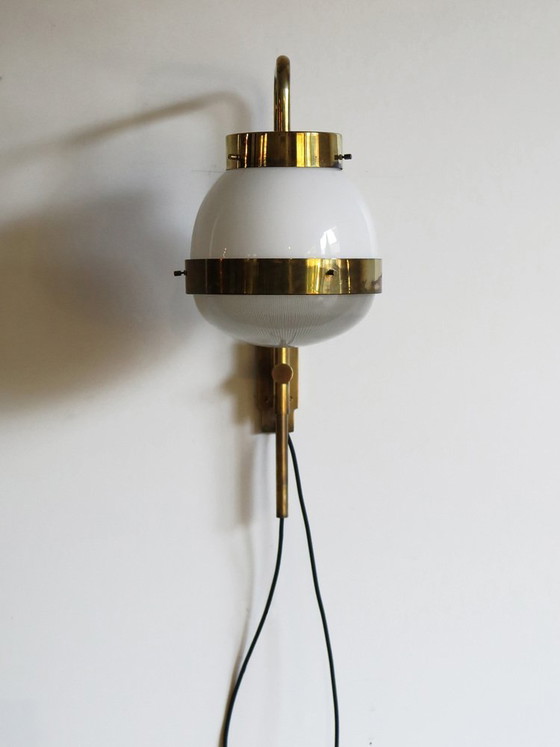 Large Delta Wall Light by Sergio Mazza for Artemide, Italy, 1960s (photo 4 of 17)