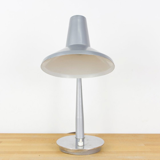 Image 1 of Vintage Gray Table Lamp, 1960s