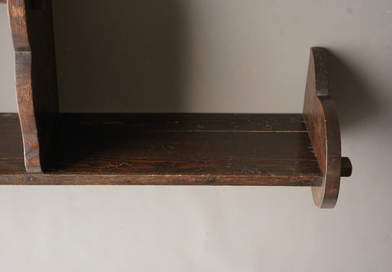 Image 1 of Scaffale olandese a nuvola in legno. 1930s