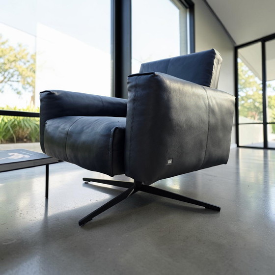 Image 1 of Rolf Benz 50 design swivel armchair 2x + Ottoman